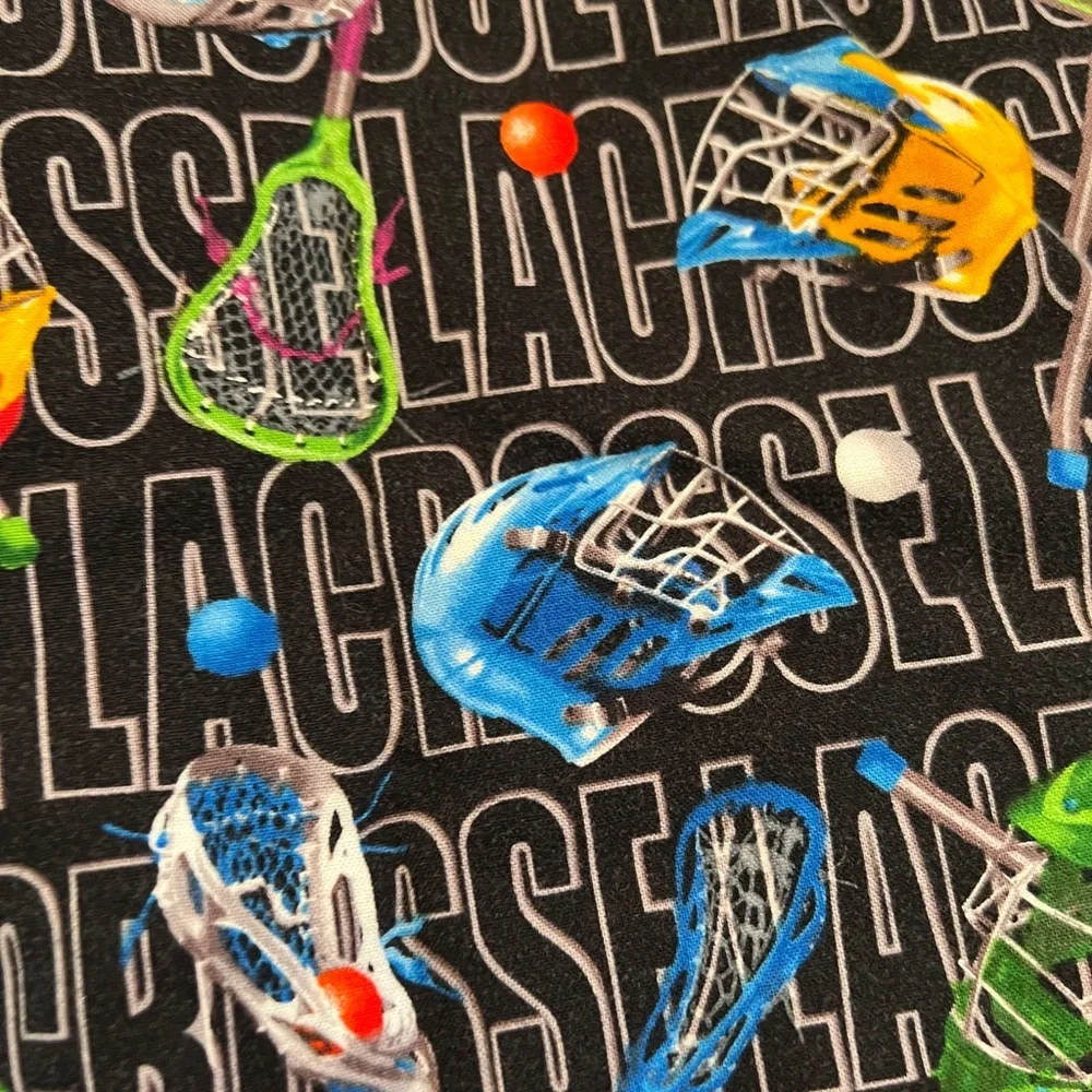 Lacrosse Theme Pillowcase- Regular size